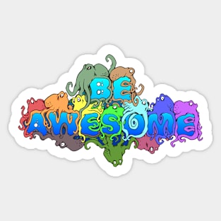 Be Awesome Sticker